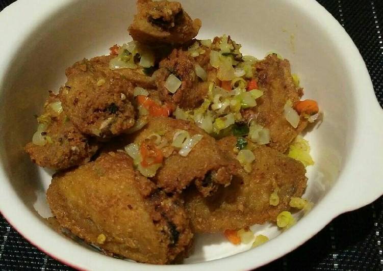 gambar untuk resep makanan Ayam goreng sereh