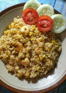 Nasi goreng udang ala mama berli