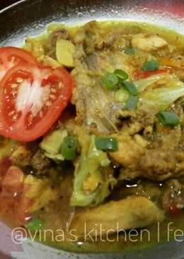 Tongseng ayam bening tanpa santan