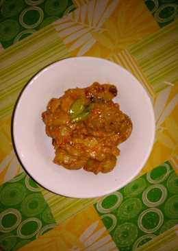 Rendang jengkol pedes