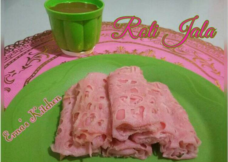 resep masakan Roti Jala Saus Kinca #CookpadPeduli #Kanker Payudara