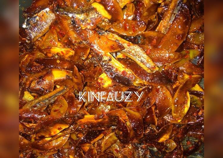 Jengkol krispi teri pedas gurih