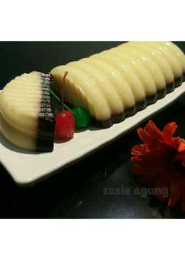 Pudding mentega lapis coklat 