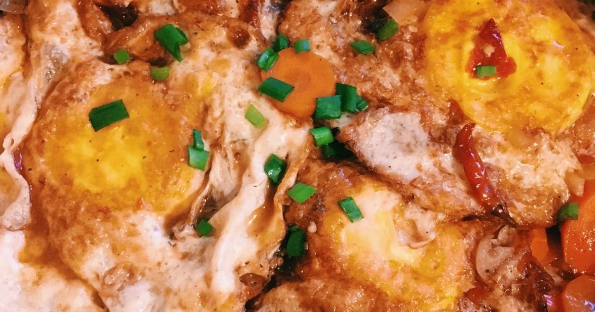 sahur buka makanan dan resep telur  enak 2 nyemek dan ceplok  sederhana Cookpad