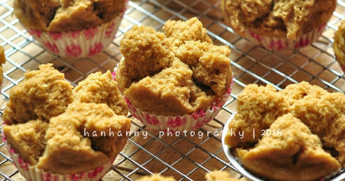 Resep Bolu Kukus Gula Merah Merekah