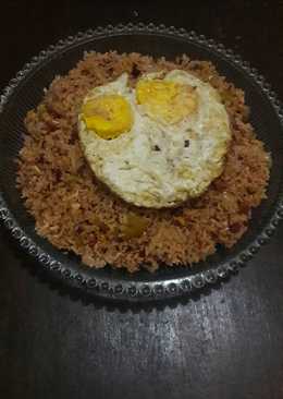 Nasi goreng kornet kobe poll pedasnya