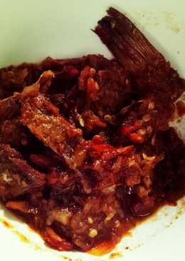 Ikan asin bumbu sambal
