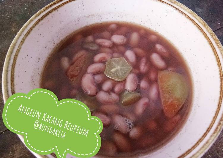 bahan dan cara membuat Sayur Kacang Merah ala bundakeia