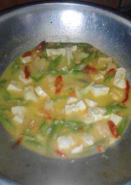 Buncis Tahu Cabai Merah