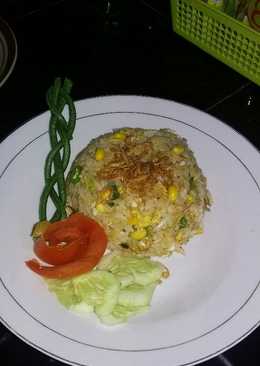 Nasi goreng jagung manis#posting rame2nasi