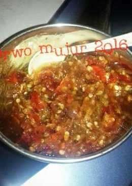 Sambel bawang sumber selerað
