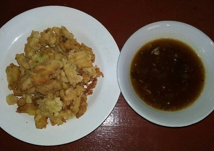 resep masakan Tahu Krispy Saus Pedas Manis ??