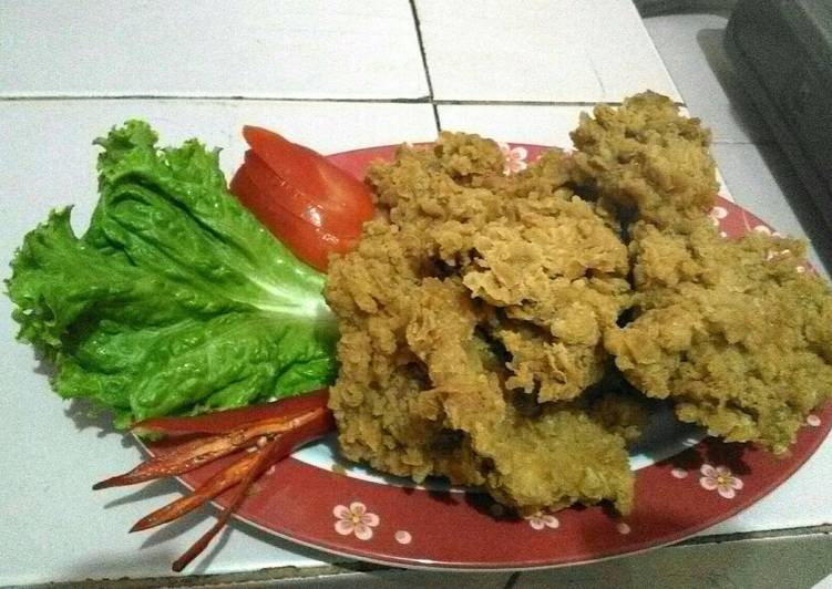 resep Ayam kentaki tanpa tulang