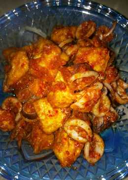 Cumi tahu balado pedas ð #BikinRamadanBerkesan