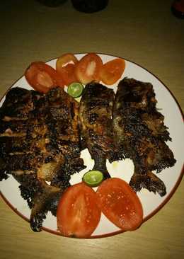 Ikan Bawal bakar