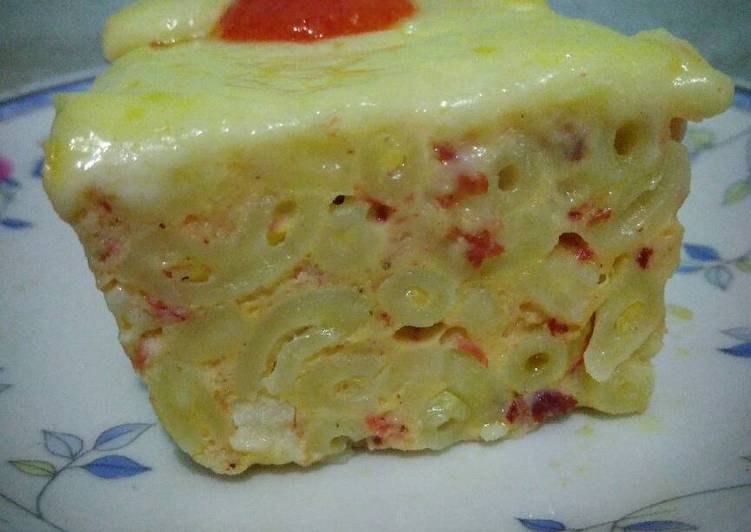 gambar untuk cara membuat Macaroni Schotel Kukus