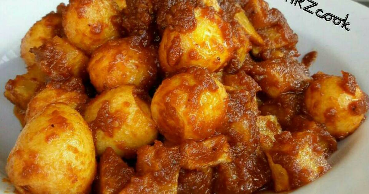 229 resep  sambal goreng  telur  puyuh  enak dan sederhana 