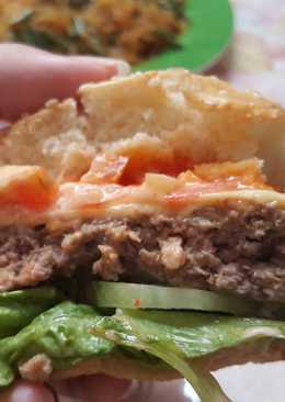 Burger sehat sederhana