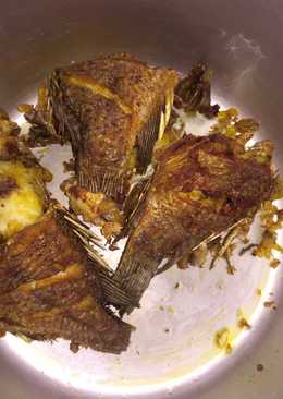 Ikan mujahir goreng