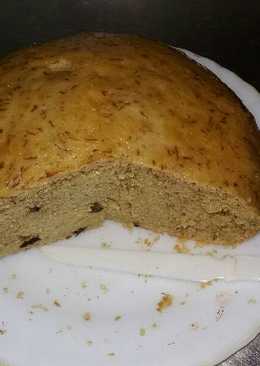 Steamed chese banana cake