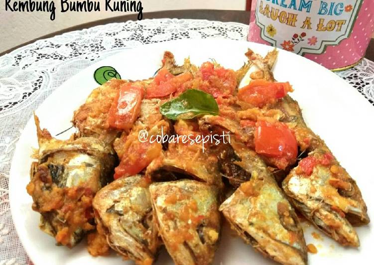 resep Kembung Bumbu Kuning