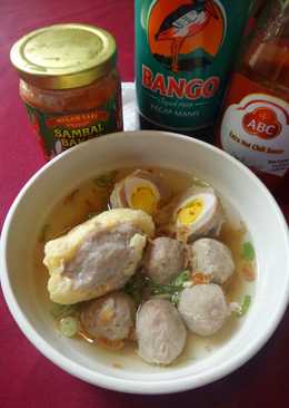 Bakso daging sapi kenyal