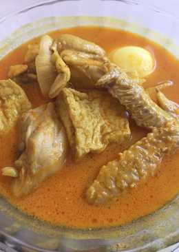 Kare Ayam Tahu Telur