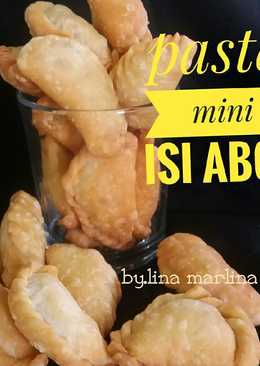 Pastel kering mini isi abon