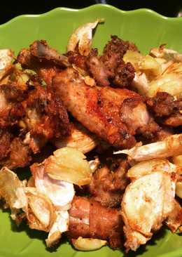 Ayam goreng bawang putih (khas Batam)