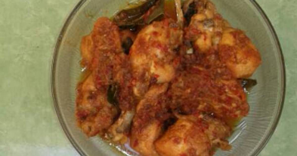  Resep Ayam bumbu rujak tanpa santan oleh tt  a 