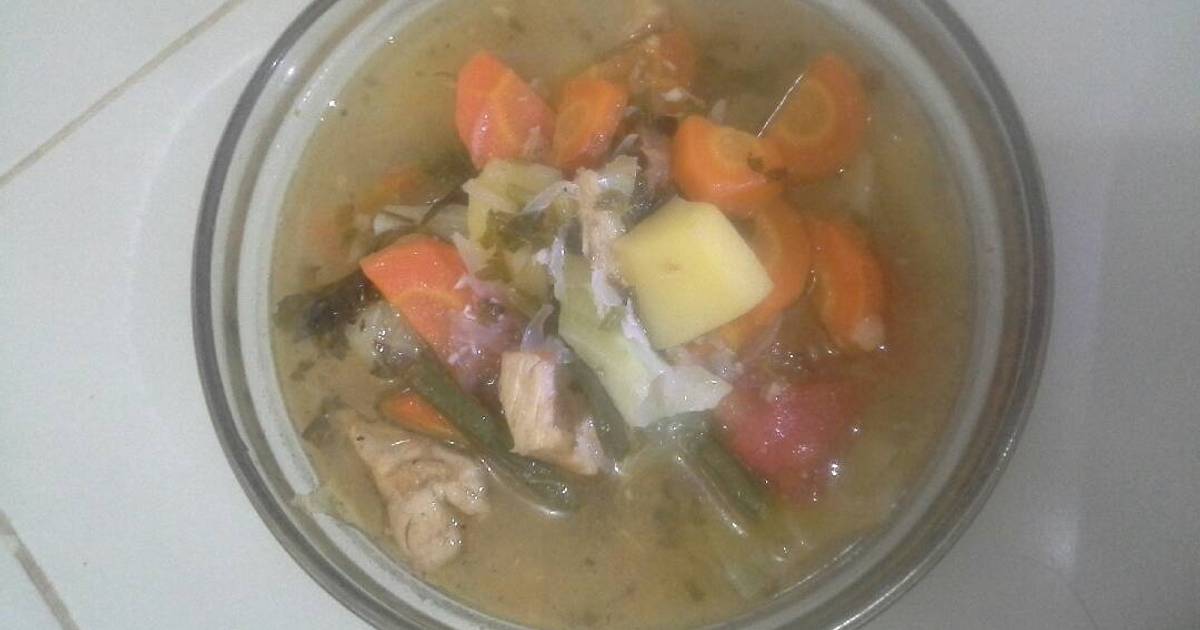 Resep Sup Ayam Yummy ala kostan 맛있어요 ala Siti Dwiaulia Risnomarta