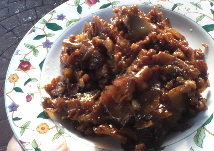 resep masakan Bacan (babi can)