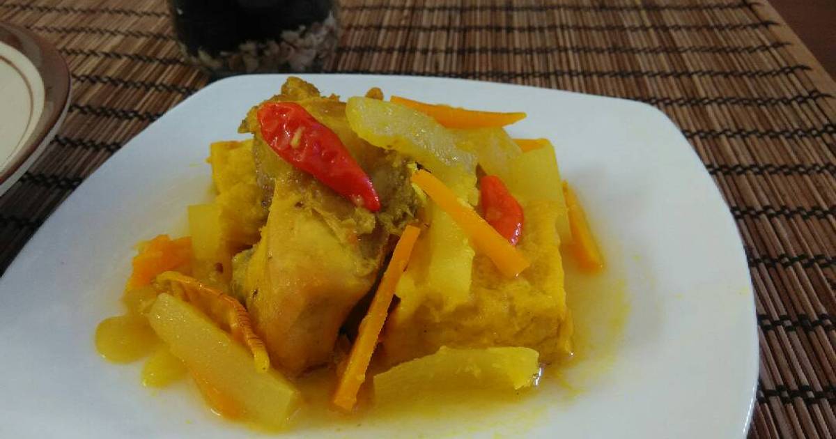 Resep Ayam Asam Kuning ala Shanty Anggraeni