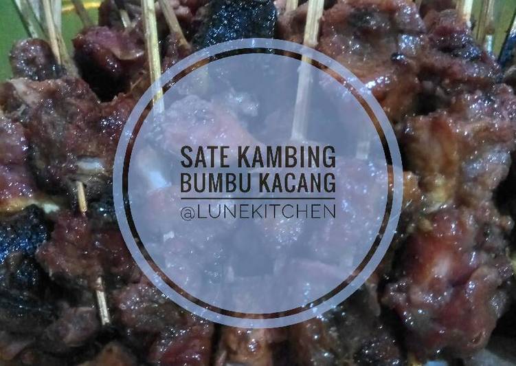 gambar untuk resep Sate Kambing Bumbu Kacang #KitaBerbagi