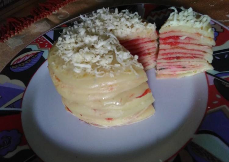 Resep Pancake With Sweet Topping Kiriman dari Nika