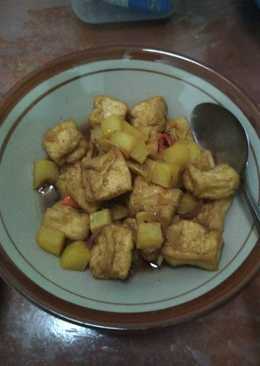 Oseng tahu kentang