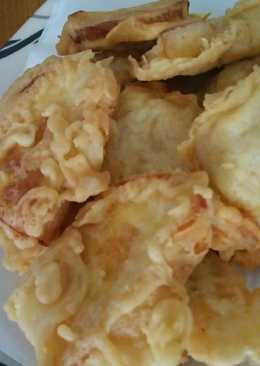 Ketela rambat goreng "renyah"