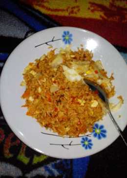 Nasi goreng wortel 'n kol