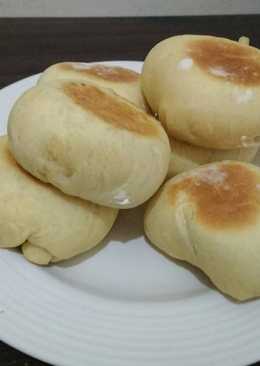Roti teflon isi vla keju #beranibaking