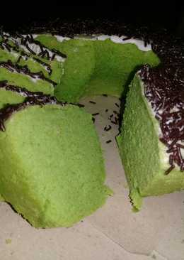 Bolu pandan kacang hijau