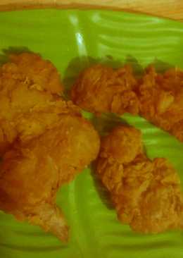 Ayam KFC rumahan, kriuk awet, gurih, aman utk anak.