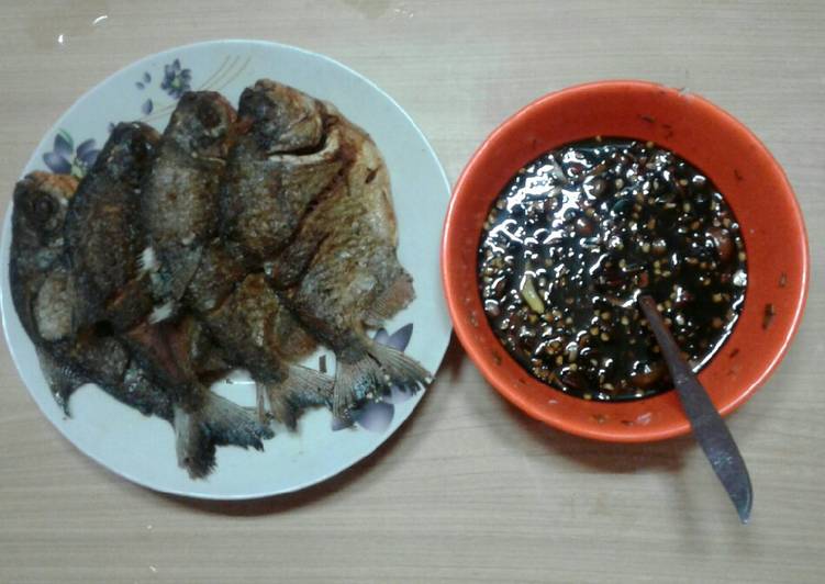 Resep Bawal Goreng & Sambal Kecap???? Kiriman dari ??Ummu ALi????