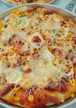 Pizza rumahan sederhana
