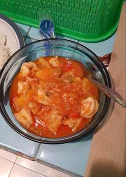 Udang Saus Padang Nanas
