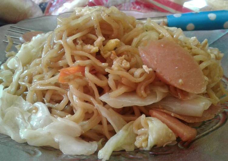 cara membuat Mie Goreng