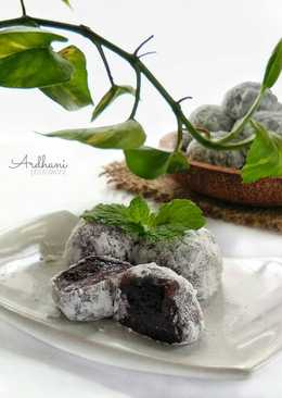 Mochi Ketan Hitam Isi Oreo