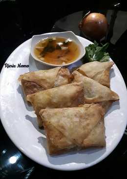 Martabak telur kornet kulit lumpia