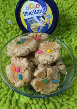 Cookies kacang gandum no telur