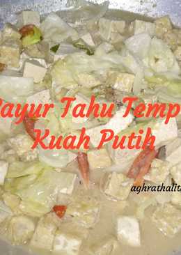 28. Sayur Tahu Tempe Kuah Putih # BikinRamadanBerkesan