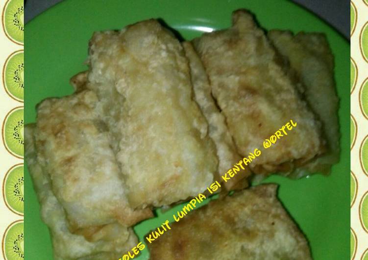 resep Risoles kulit lumpia isi kentang wortel